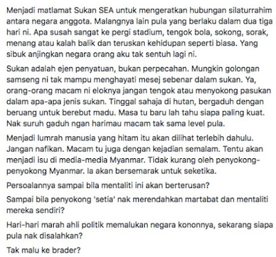 Penyokong Myammar Kena Belasah Teruk, Ini Kisah Sebenar Yang Terjadi