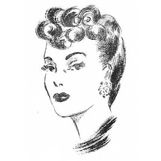 How to Create 1940s Hairstyles - Instructions and Illustrations for 17 Swing Era Styles