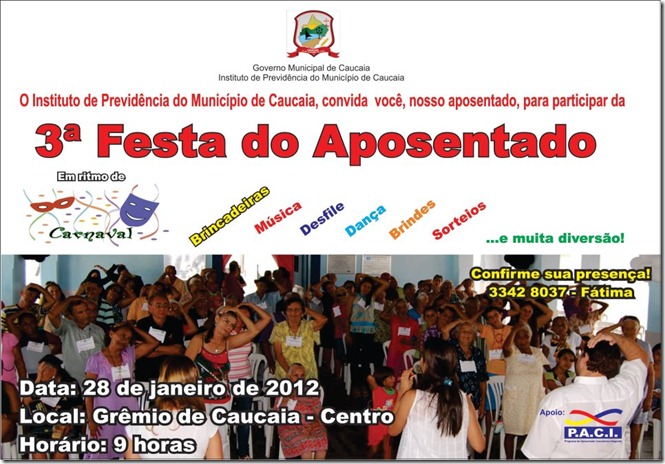 Festa Aposentado