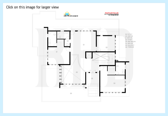 First floor plan First floor plan