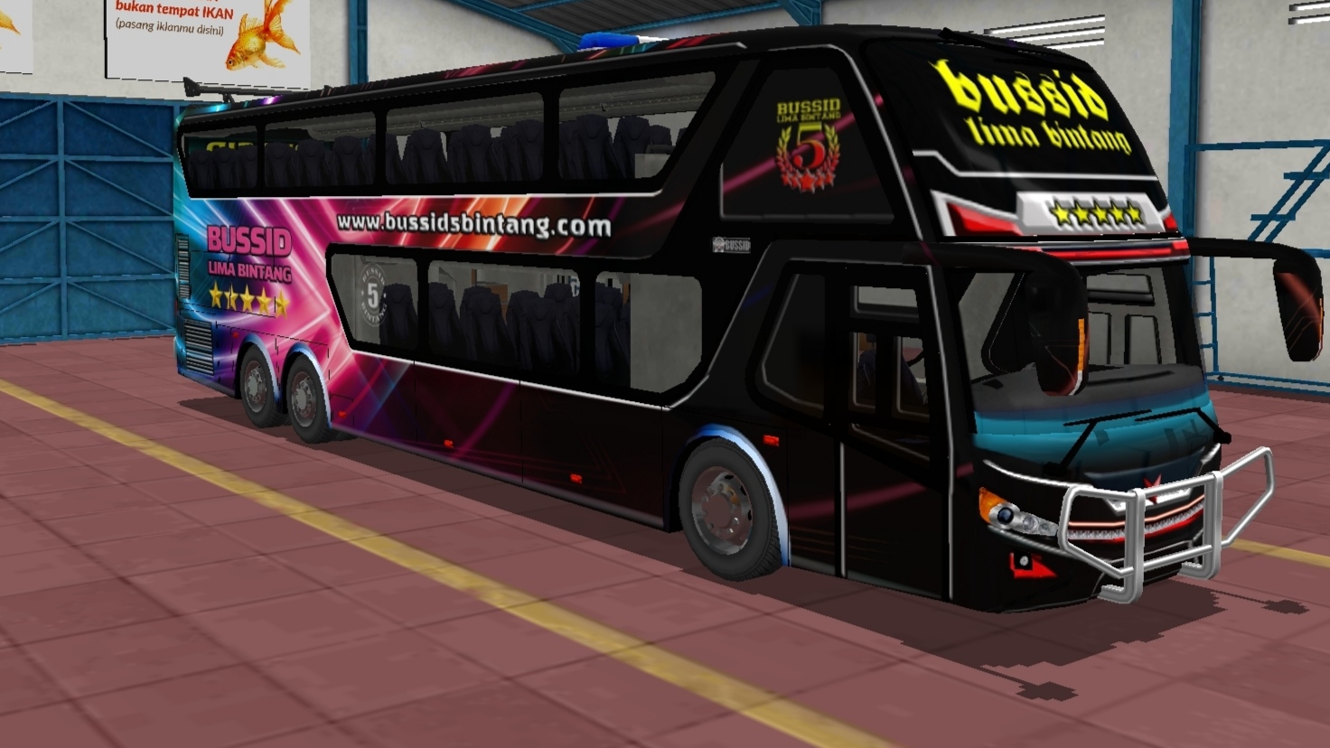 LIVERY BUSSID BUS SDD - TERBARU - Bussid Lima Bintang
