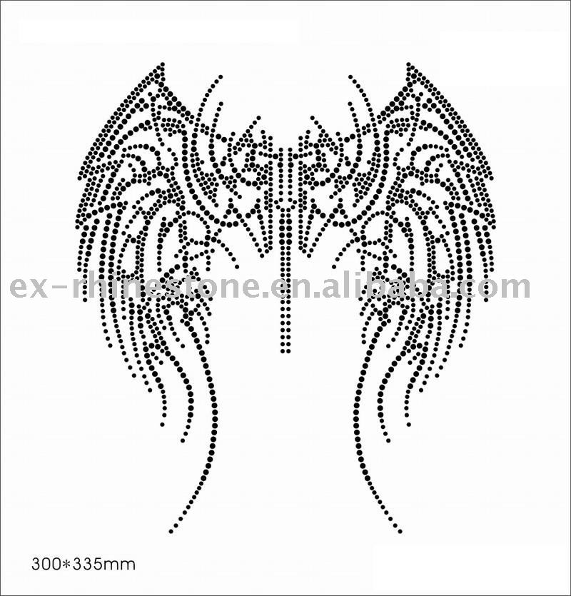 angel tattoo wings. angel wings tattoos.