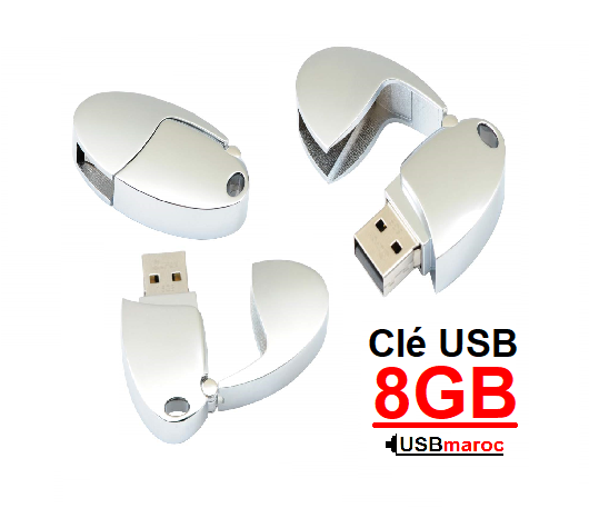 Clé USB 8GB QUMOX Pen Drive USB 2.0- 8Go a vendre