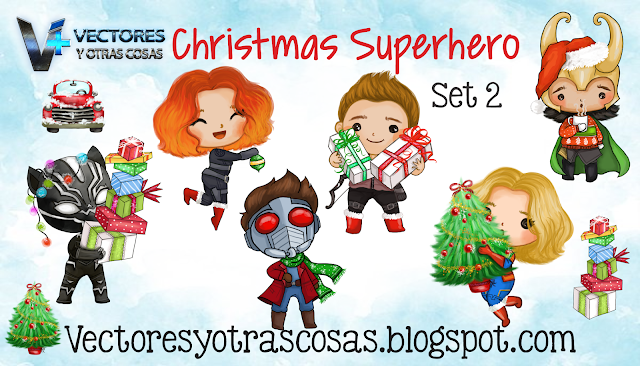 Super Heroes de Navidad 2