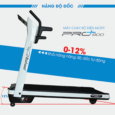 Máy chạy bộ điện MOFIT PRO900 nâng độ dốc tự động