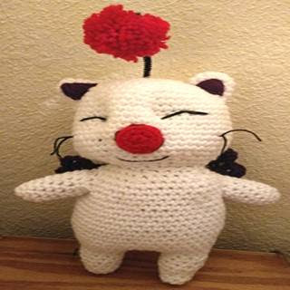 PATRON MOOGLE FINAL FANTASY AMIGURUMI 28585