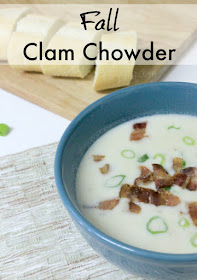 fall clam chowder recipe