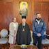    «Ο Αντιπρόεδρος της Παγκόσμιας Συνομοσπονδίας Θεσσαλών στον Οικουμενικό Πατριάρχη Βαρθολομαίο»   