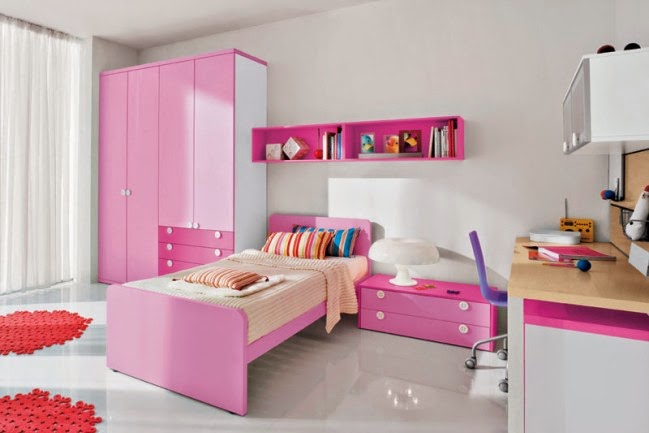 cool pink girls bedroom designs from doimo city line somania