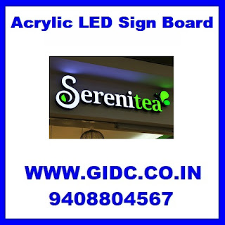 Acrylic LED Sign Board