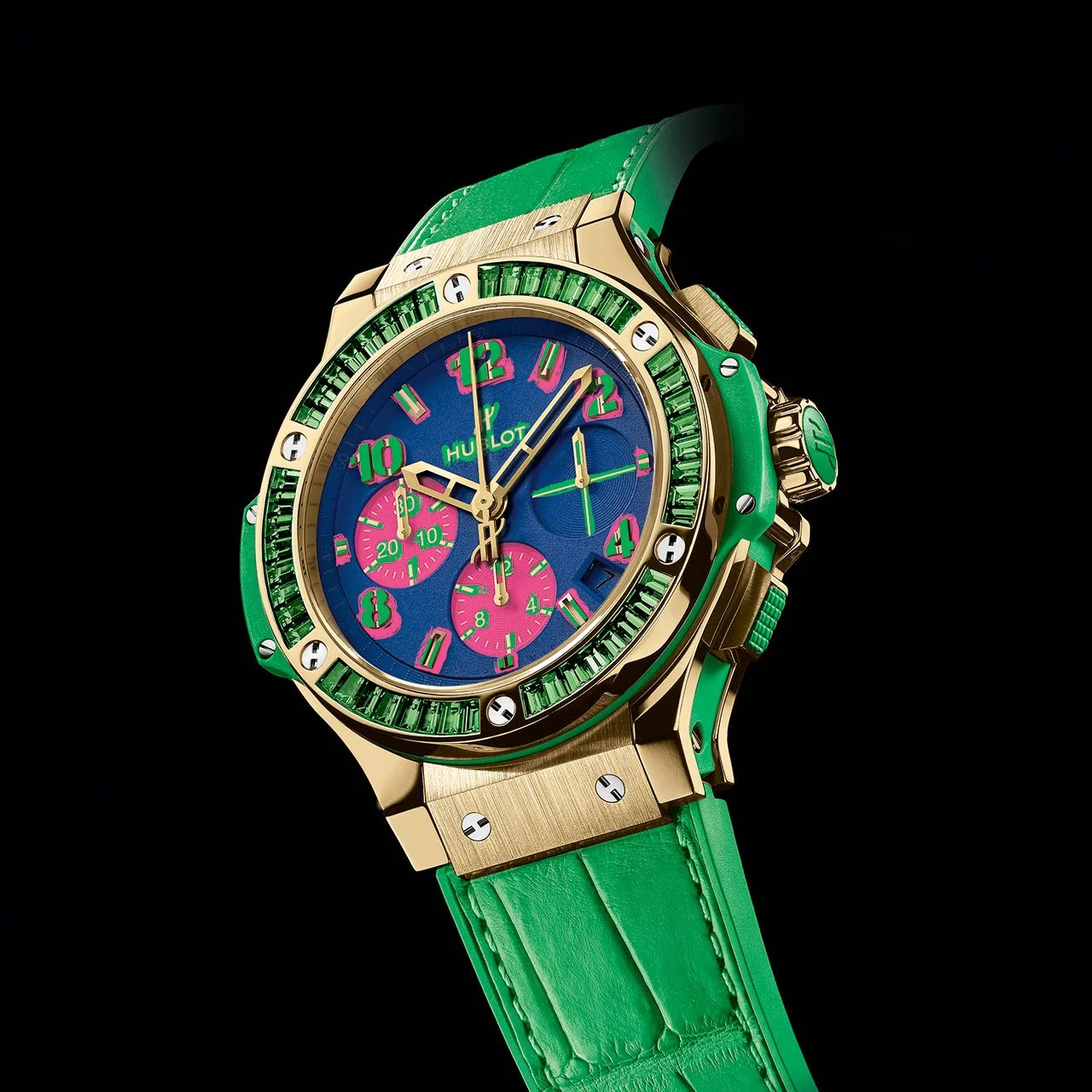 Hublot Big Bang Pop Art Automatic Chronograph Watch blue