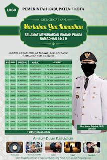 Free Baliho Ramadhan 1444 H CDR