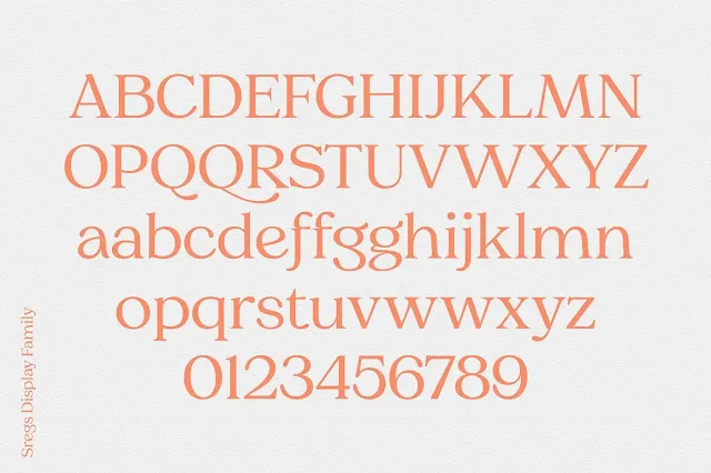 Sregs Serif Font