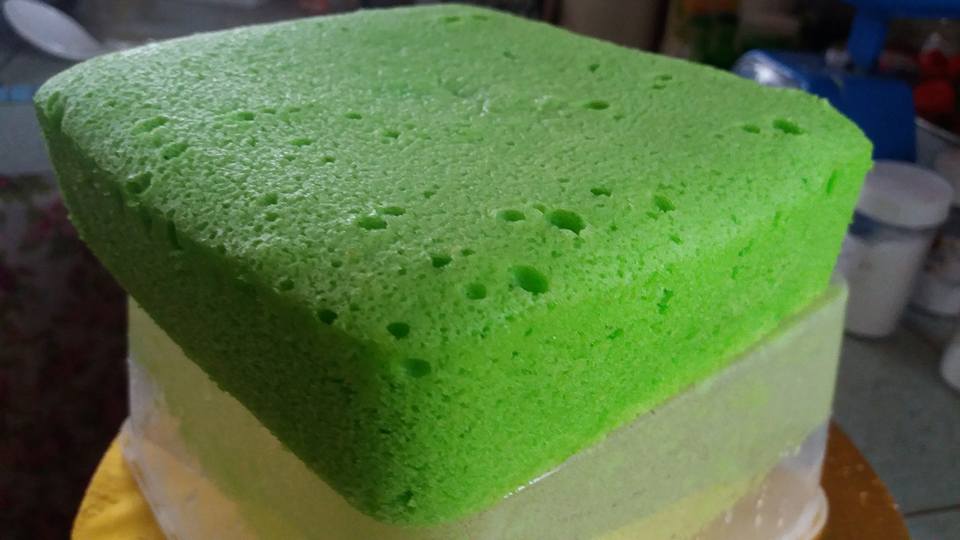 Resepi Kek Pandan Kukus Cheese leleh Sukatan Cawan - Blog 