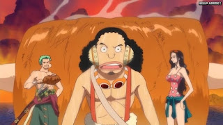 ワンピースアニメ パンクハザード編 581話 ウソップ ゾロ ロビン | ONE PIECE Episode 581