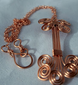 Anna (gracious): copper necklace :: All Pretty Things