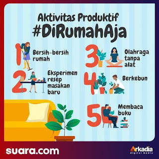 Aktivitas produktif #dirumahaja