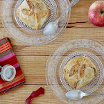 Pommes en croute aux fruits secs et à la cannelle