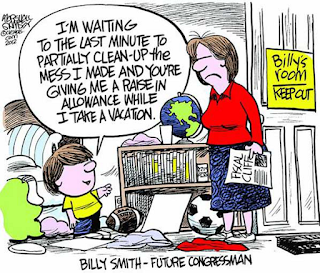 image: cartoon by Marshall Ramsey, "Billy Smith - Future Congressman"