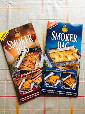 Finnish Savu Alder and Hickory smoker bags for coal and gas barbecue and oven use