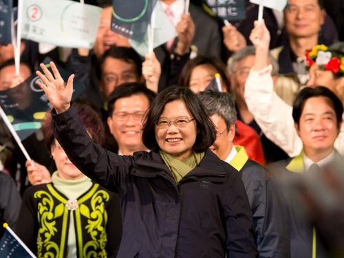 Bà Thái Anh Văn đắc cử lãnh đạo Đài Loan.