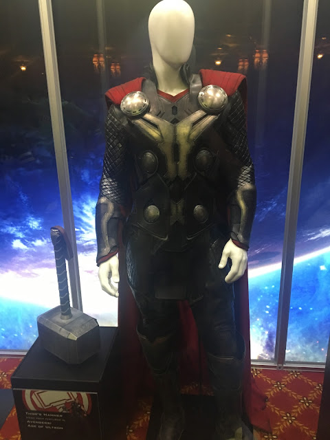 Thor Film Used Costume Avengers Marvel Cinematic Universe Disney California Adventure Disneyland