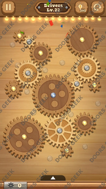 Fix it: Gear Puzzle [Drivers] Level 22 Solution, Cheats, Walkthrough for Android, iPhone, iPad and iPod