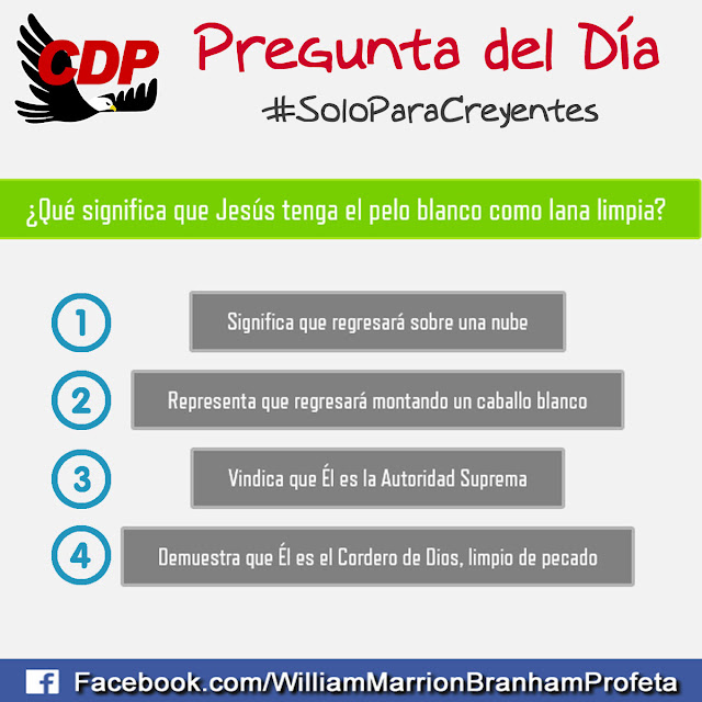 Qué significa que Jesús tenga el pelo blanco como lana limpia   - William Marrion Branham Mensajes