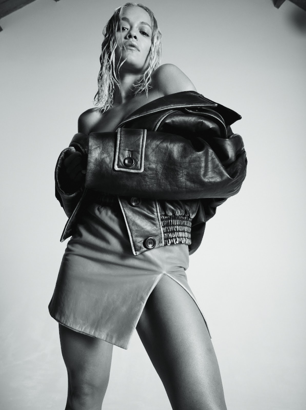 Rita Ora Topless Photoshoot in Clash Magazine!
