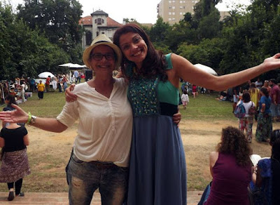 Rita Branco do blog o Porto encanta e Clara Haddad do festival um Porto de Contos