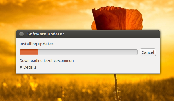 software updater ubuntu 12.10