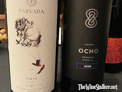 Mexican Wine: Parvada Tinto 2020, Bruma Ocho Reserva Mezcla 2020