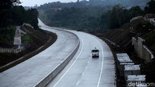 Ruas jalan tol Bogor-Ciawi-Sukabumi (Bocimi) seksi I Segera Beroprasi