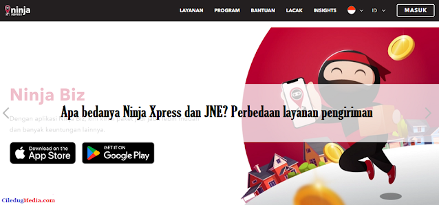 Apa bedanya Ninja Xpress dan JNE?