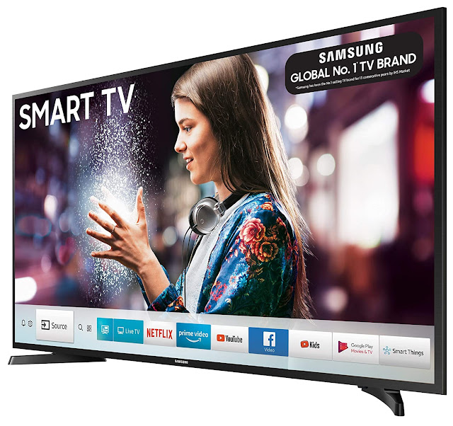 Samsung 108 cm (43 Inches) Full HD LED Smart TV UA43N5300AR (Black) (2018 model)