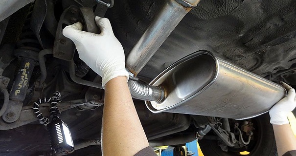 toyota hilux exhaust repair