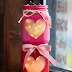  Bottles Decorated With Hearts Diy Steps