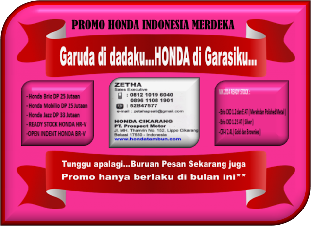 PROMO HONDA INDONESIA MERDEKA