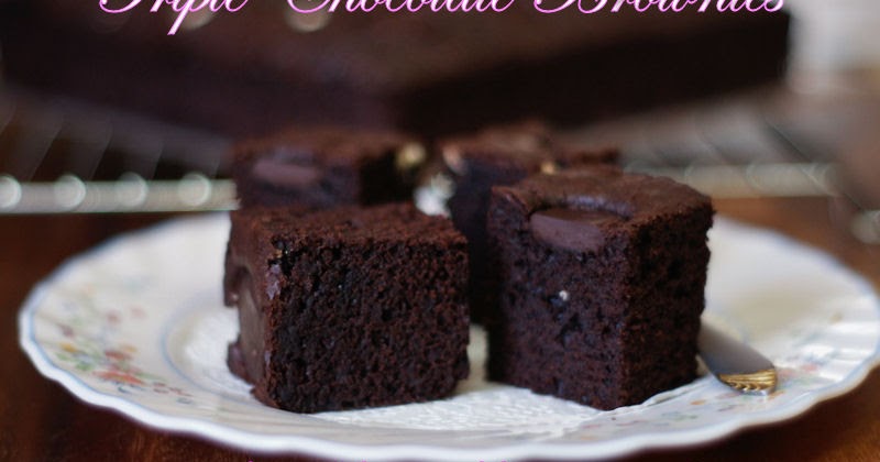Brownies Sedap Resepi Mudah Tak Perlu Mixer - TERATAK 