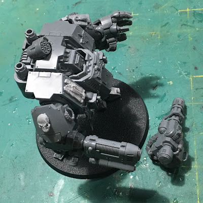 Dark Angels Redemptor Dreadnought WIP