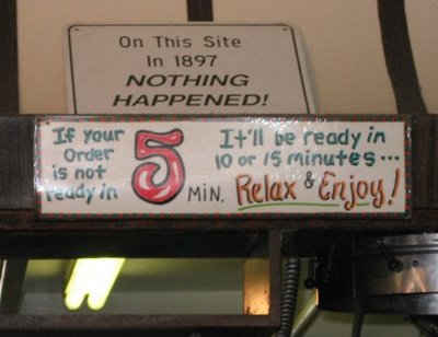 funny restaurant sign