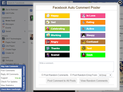 Facebook Auto Commenter Script
