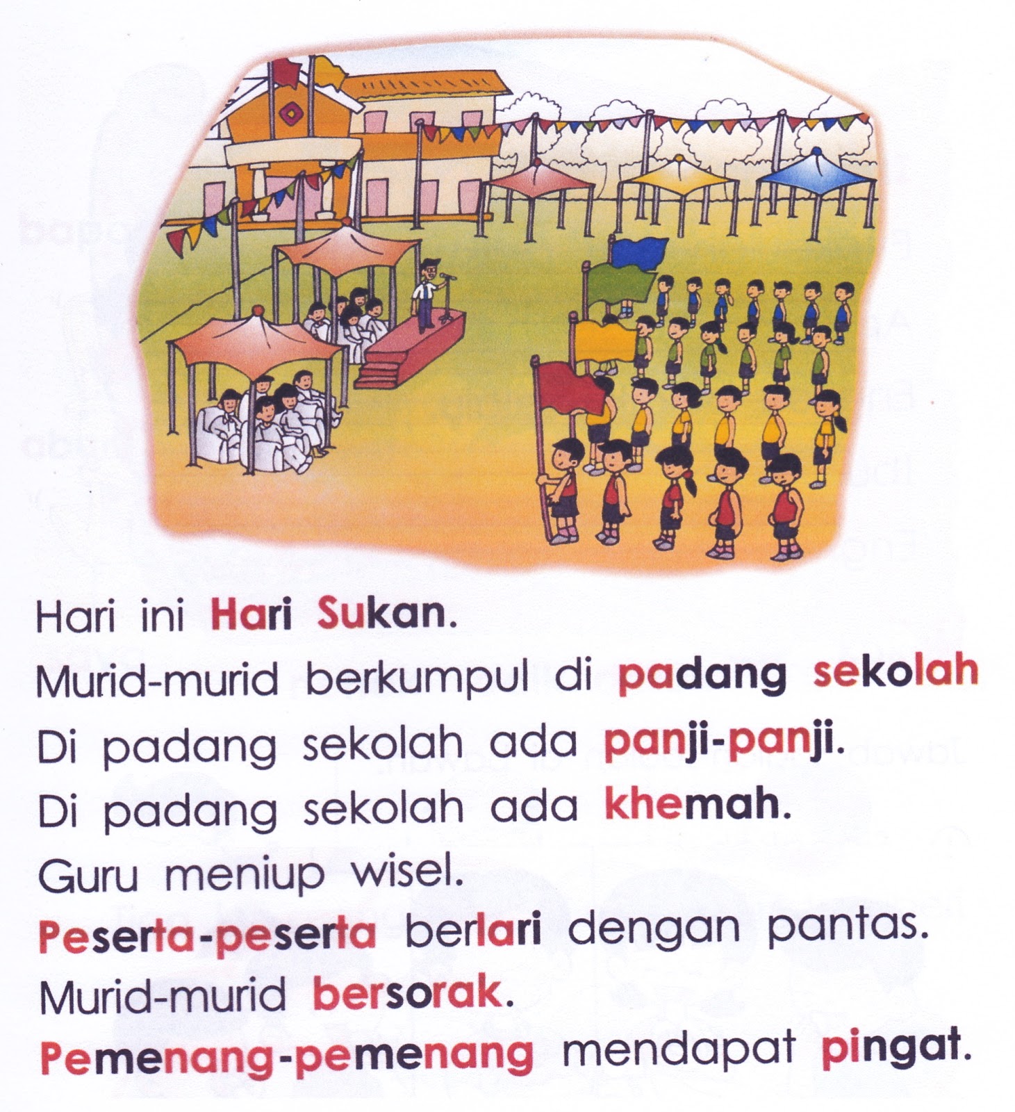 Petikan Pendek Bahasa Melayu Prasekolah
