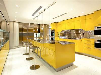 Image-2-Yellow-Kitchen-Furniture-Contemporary-Kitchen-Design