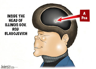 Illinois Rod Blagojevich - pea brain