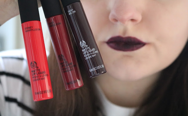 The Body Shop Matte Liquid Lipsticks