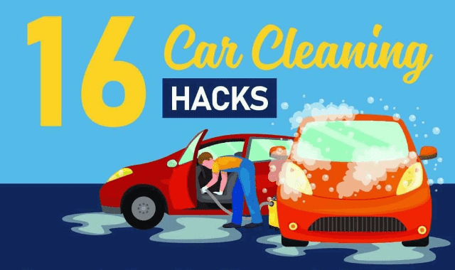 16 Car Cleaning Hacks