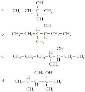 2-metil-2-butanol 4-metil 3-heksanol 2-heptanol 3-etil 2,4-dimetil 2-pentanol