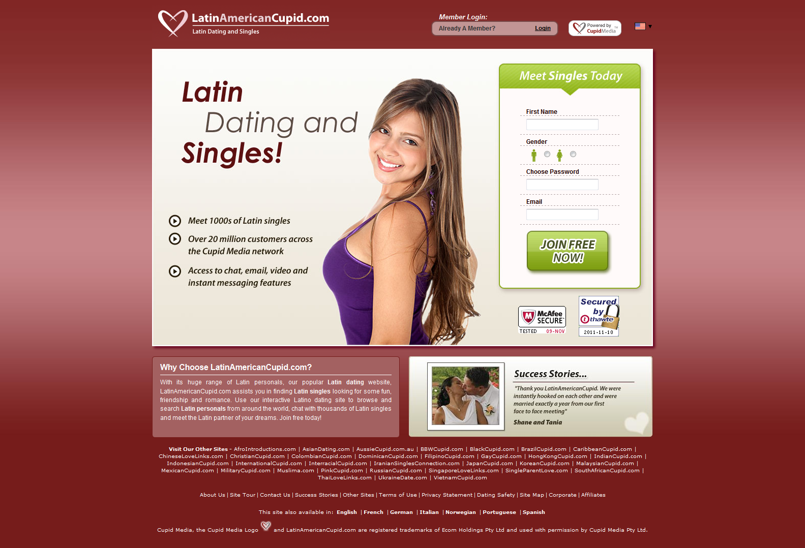 29 Best “Latin” Dating Sites (2022)