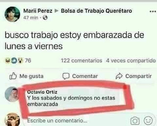 Humor en grupos de venta de Facebook